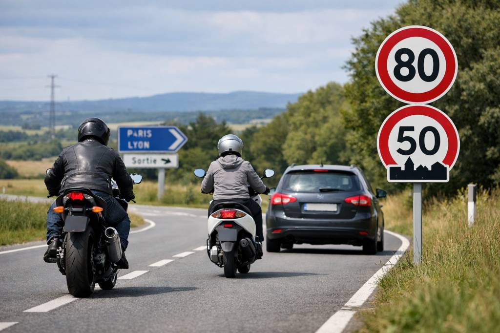 Limitations de vitesse en France : ce que doivent savoir les conducteurs de motos, scooters et voitures