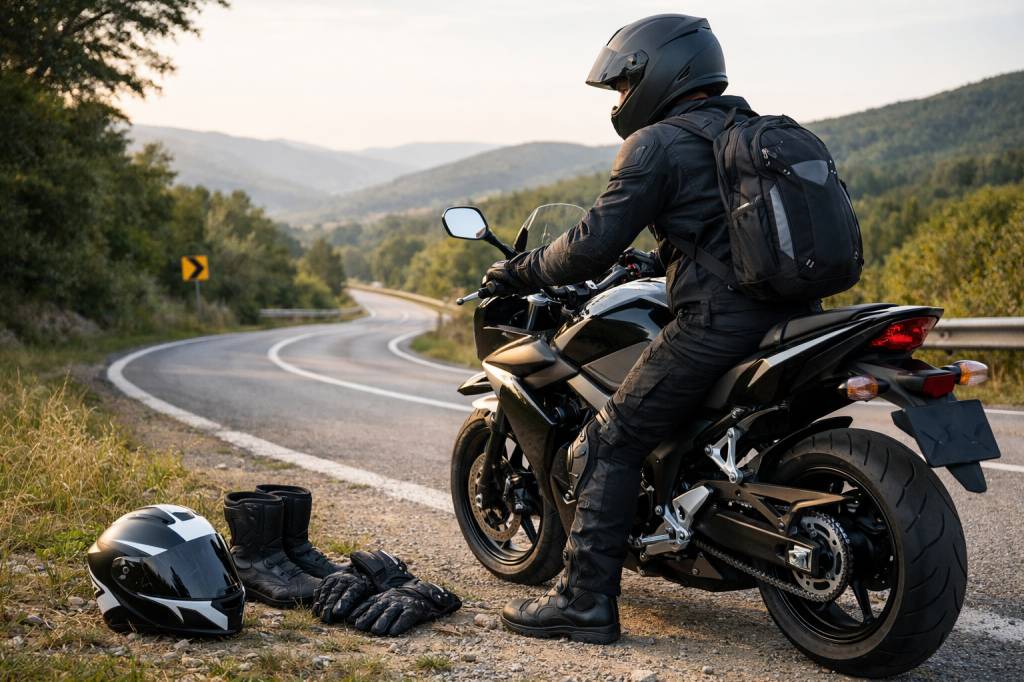 Top des équipements de sécurité indispensables pour les motards débutants en 2026